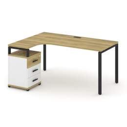 Стол эргономичный Concept CN.SA-307 Металл черный